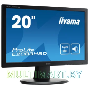 Монитор Iiyama ProLite E2083HSD-B1 картинка 2